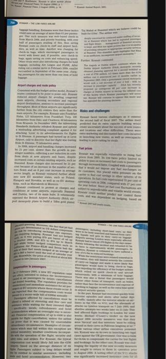 the Big Cart De www wy are www. SRYAN AIR Overview of