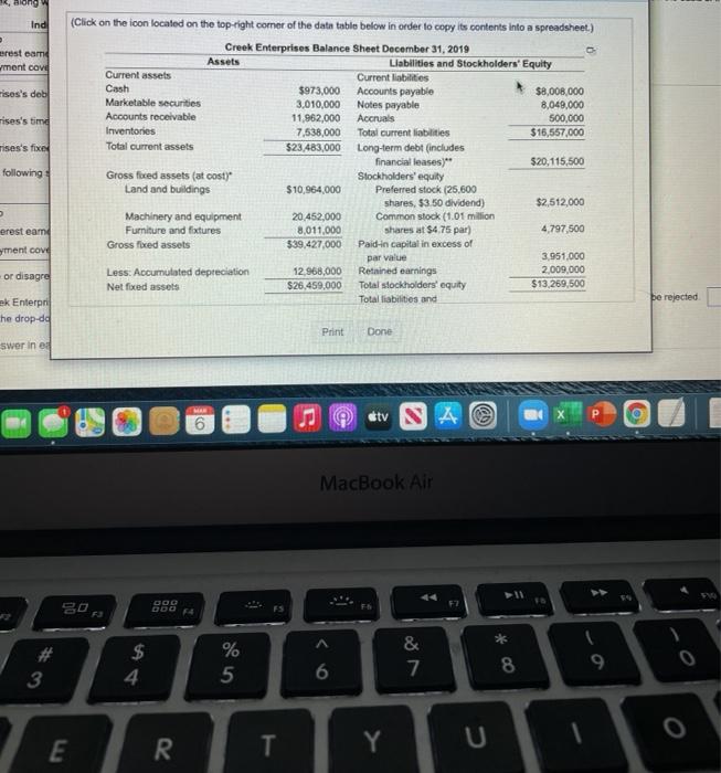 with the industry averages and Crescent financial statements, and recommand production on