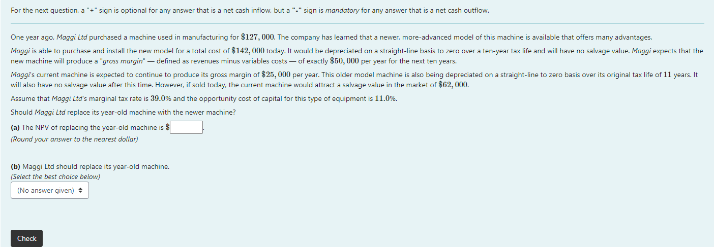  For the next question, a "+" sign is optional for any