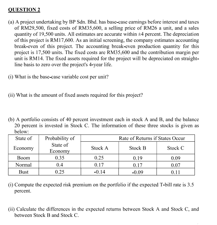 Please help me i will give good rating please QUESTION 2 (a)