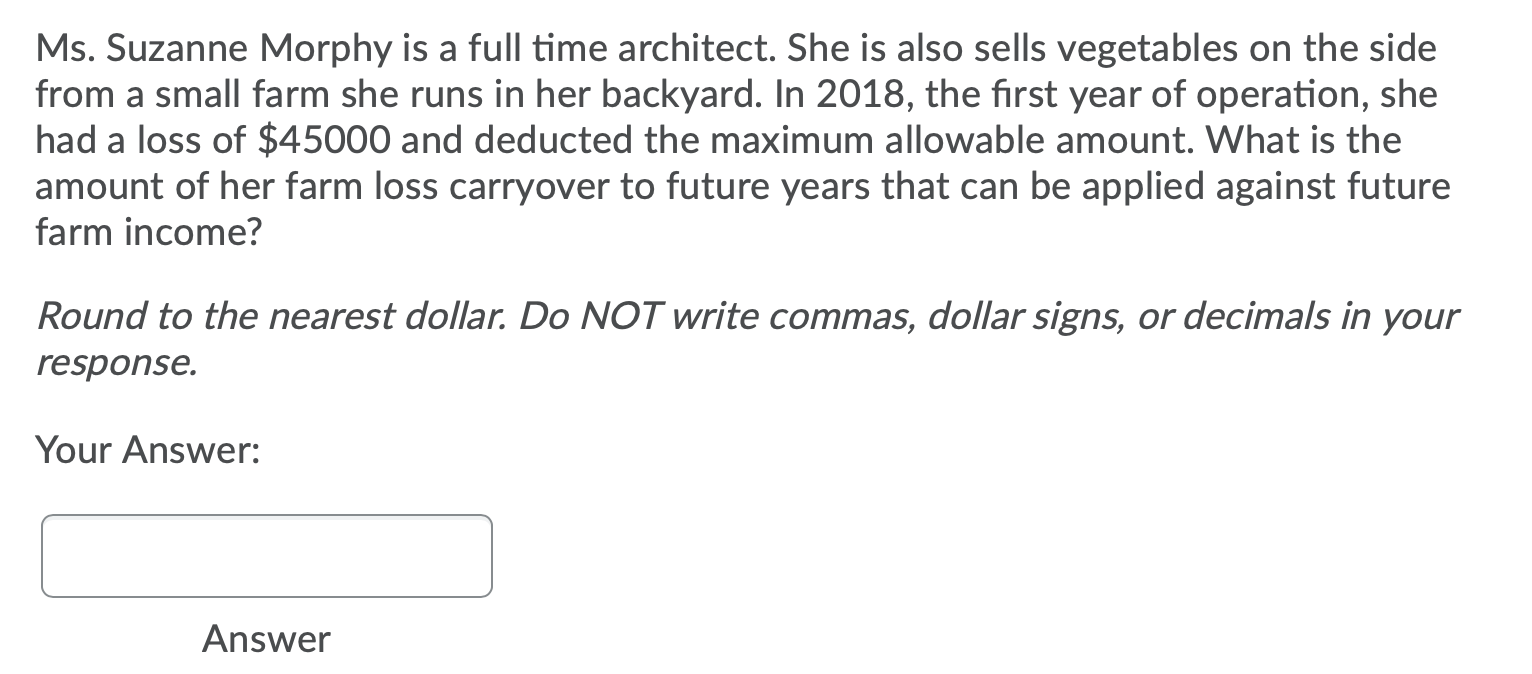 Ms. Suzanne Morphy is a full time architect. She is also