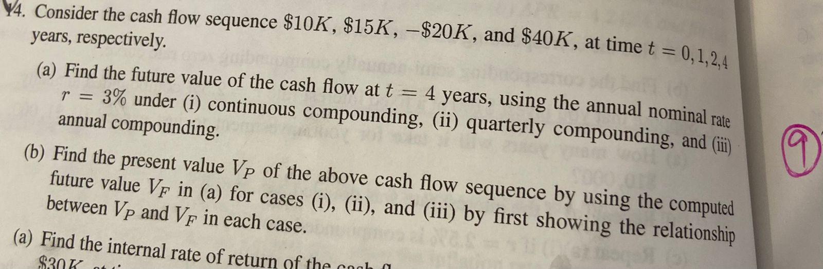Please help me with question 14, which has (a)(b) sub questions. Thank