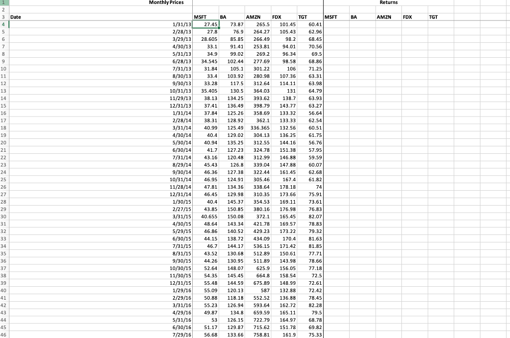 the cells for each part plz! Part 1 1. Calculate the compound