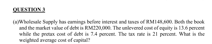 Please help me i will give good rating QUESTION 3 (a)Wholesale Supply