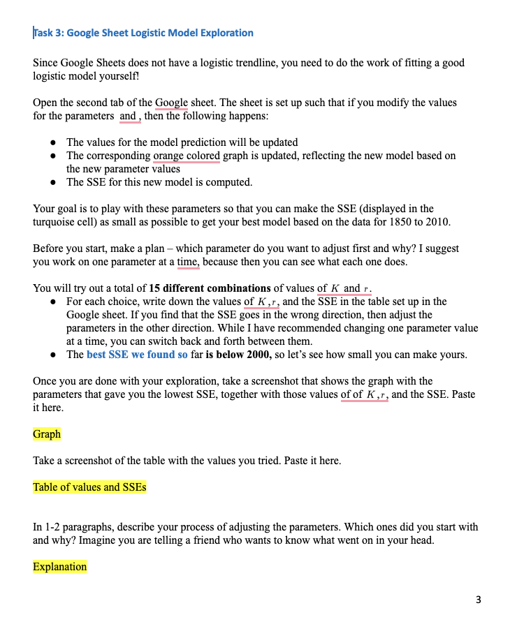 additional information. K Population of Sacramento Logistic Model Fit r 500 0.05