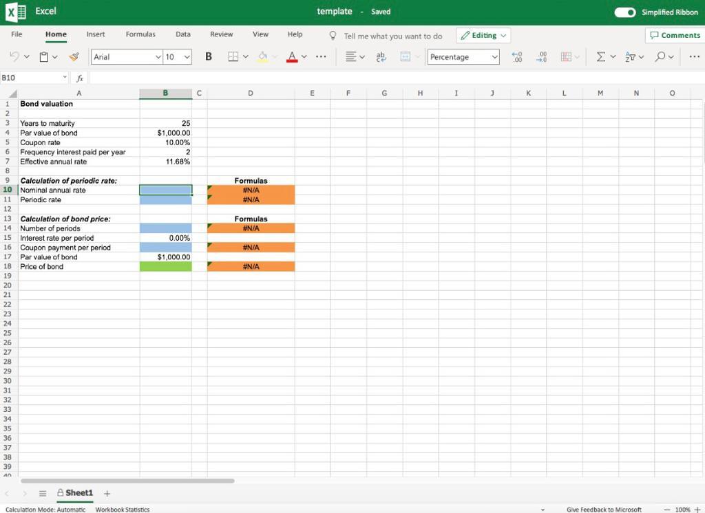 25-year, $1,000 par value bond. Its coupon rate is 10%, and interest