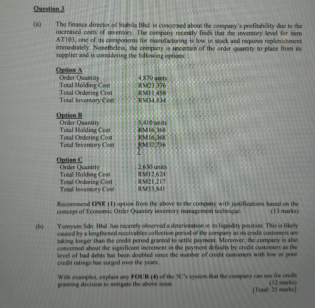 Please help me to solve this question. Please answer in details