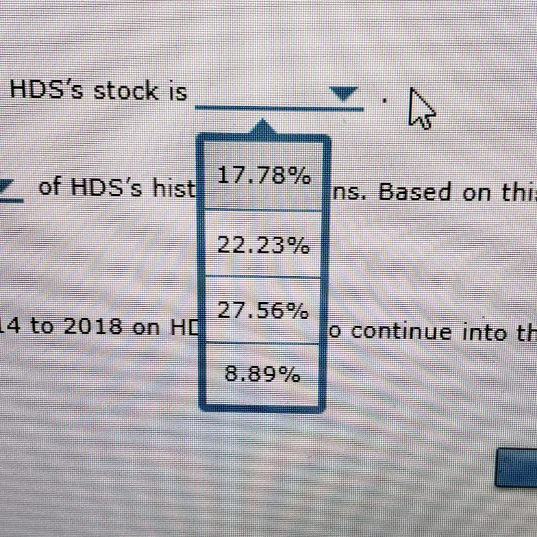 case of Happy Dog Soap Inc. (HDS): Five years of realized returns