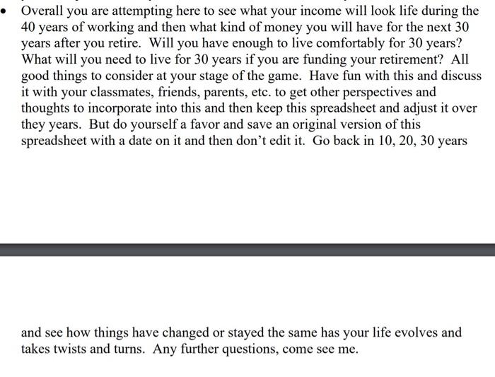 retirement and design it how you want. Initially you will create 40