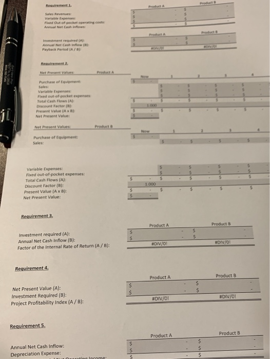 operate the machine will be $7,000 per year. The pres- ent method