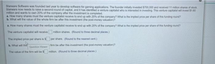  Starware Software was founded last year to develop software for gaming