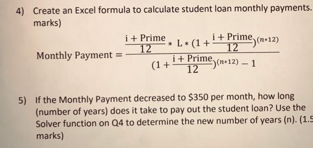 17 18 19 Question 4 and 5 Student Loan (L) $49, 145