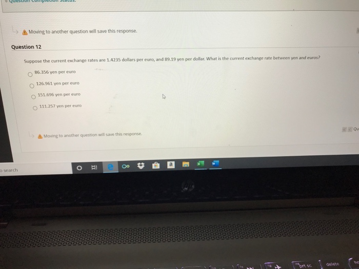 response. Question 11 of 50 Question 11 44 points B allerine purchased