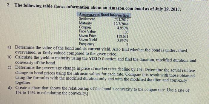 please explain each step for part D only on excel 2. The