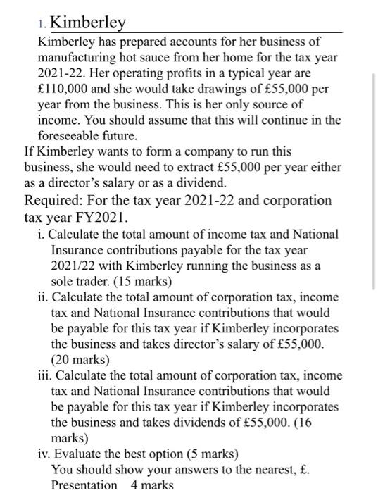  Could you please answer Question i (15 marks) ,il (20marks), ili