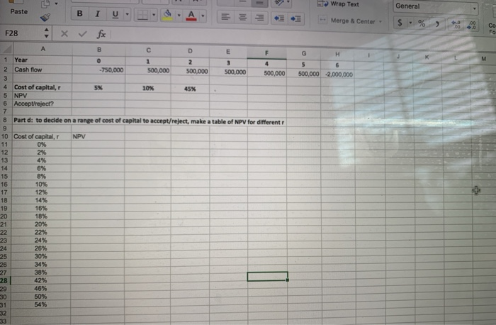 excel is not used . use the excel template provided UU! Uull
