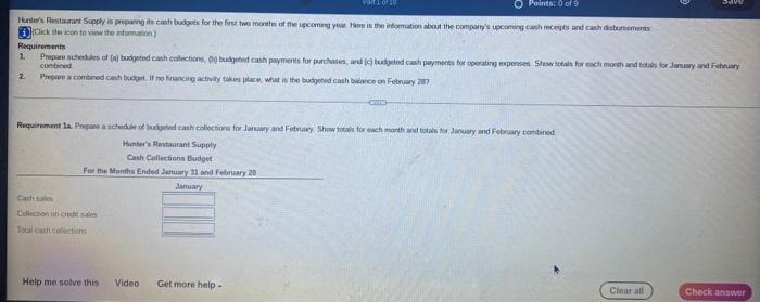 info a. Sales are 65% cash and 35% credit. Credit sales are