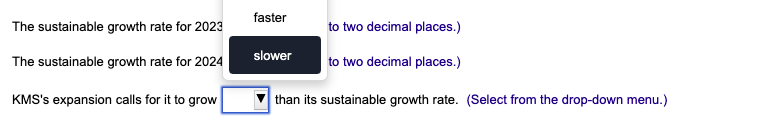 plan call for it to grow slower or faster than its sustainable