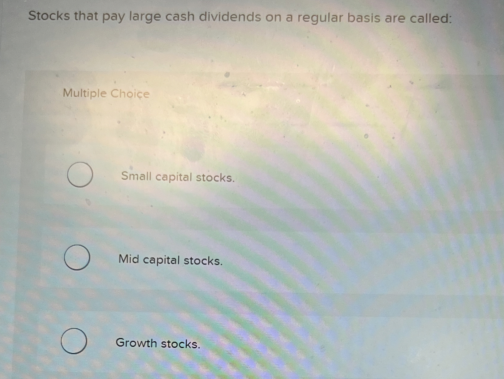  Stocks that pay large cash dividends on a regular basis are