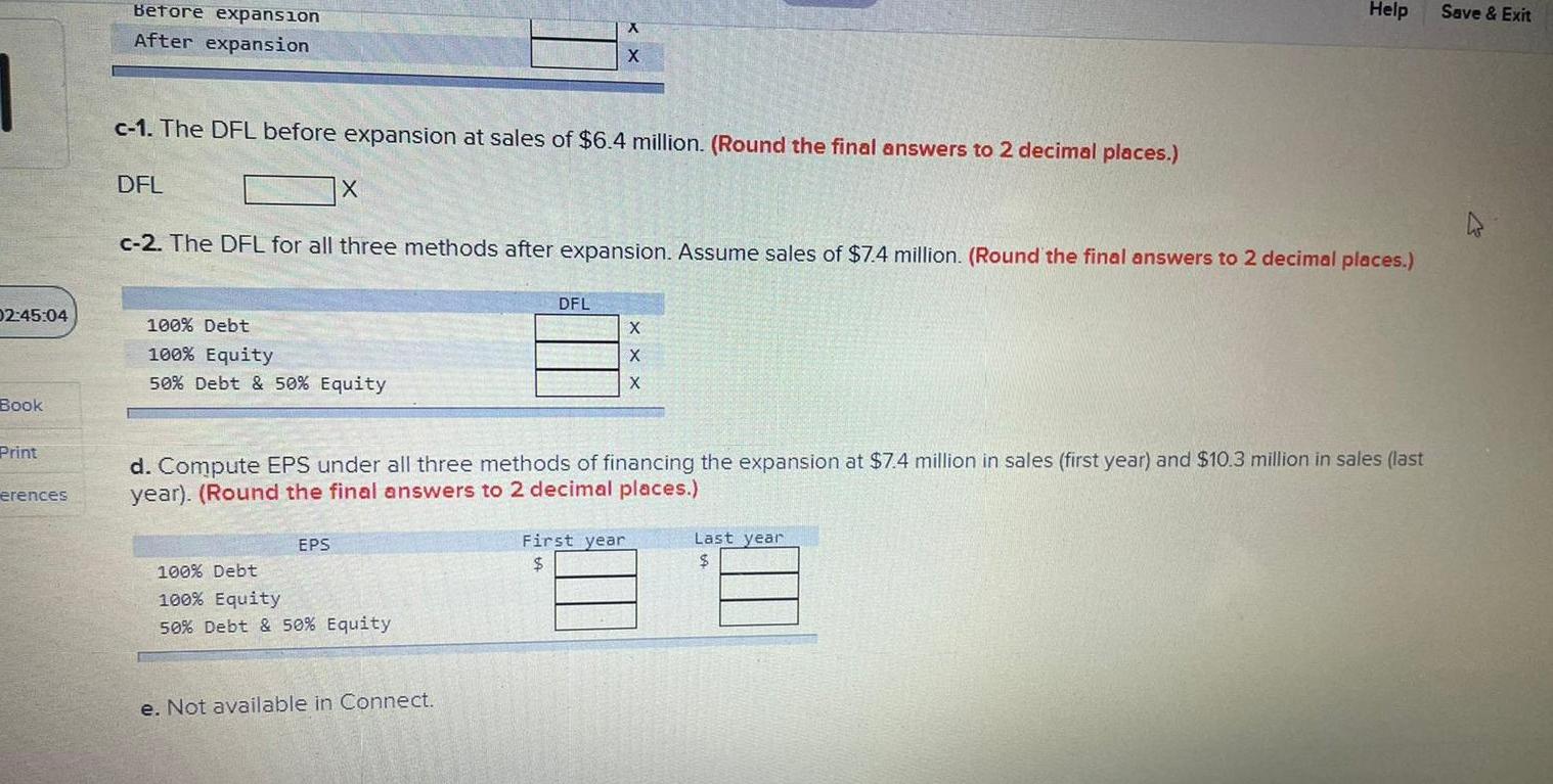 Variable expense (50% of sales) Fixed expense $6,400,000 3,200,000 1,940,000 Earnings before