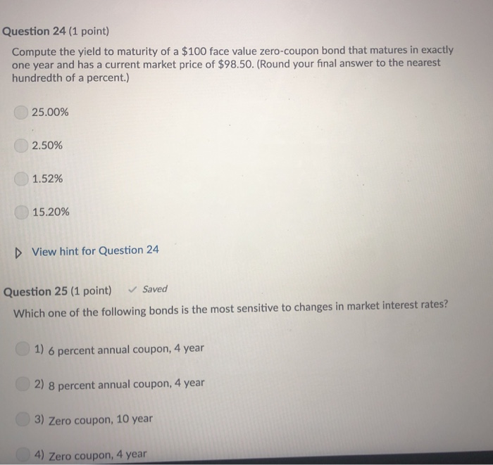 of $1,000) when the coupon rate is equal to the yield to