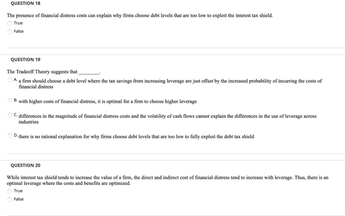 not depend on the fraction of its financing that it raises from