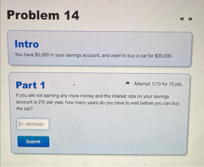 right or let an expert answer it. Problem 12 Intro You have