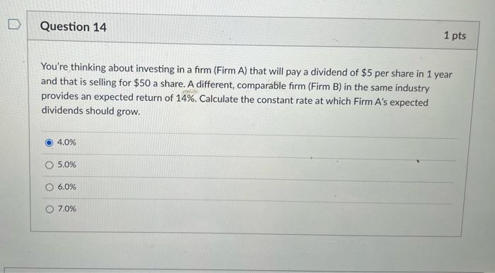 $1,000 has a current yield of 5% and a coupon rate 6%.