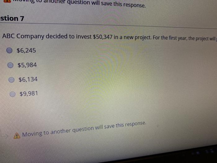 the project will generate 40,390$ and in second year $19,204. if discount