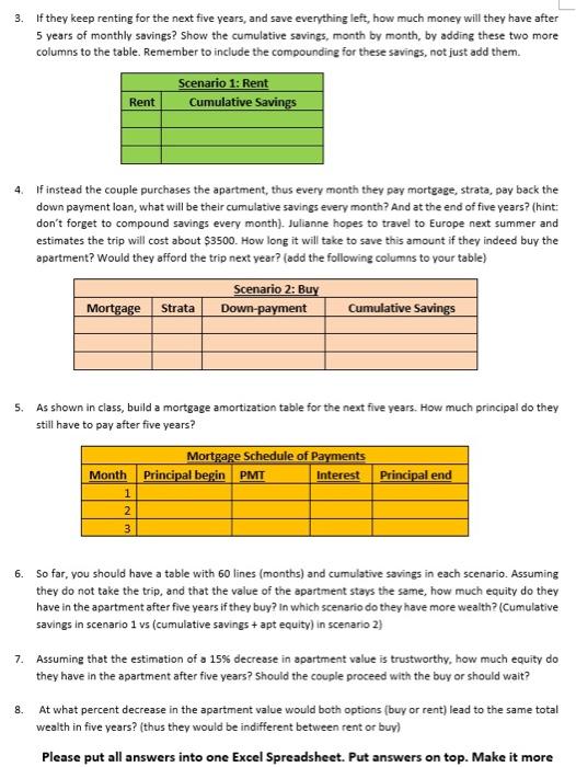 and 7. Mini-Case: Buy or Rent Enjoying the peace of the early