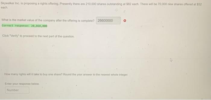  please just answer last question Skywalker Ing, is proposing a rights