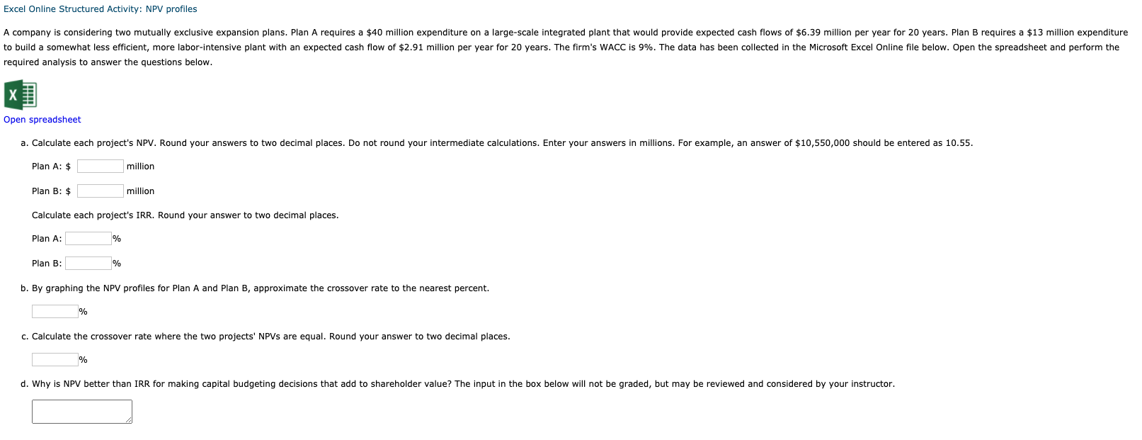 Can you answer these questions based on the data from this excel