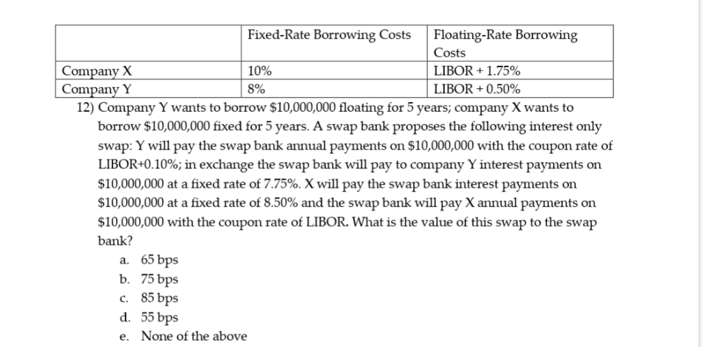  Please details on how to arrive to answer. No excel please.
