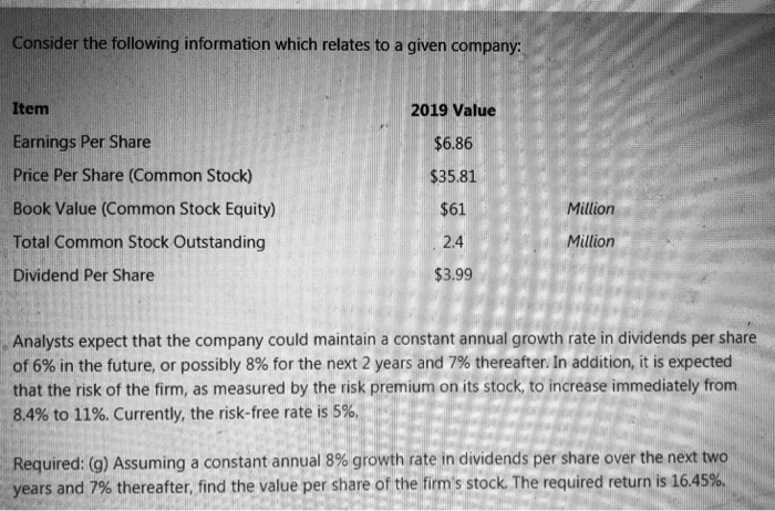 8% for the next 2 years and 7% thereafter. In addition, it