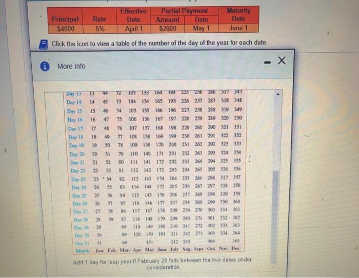 United States rule to determine the balance due on the note at