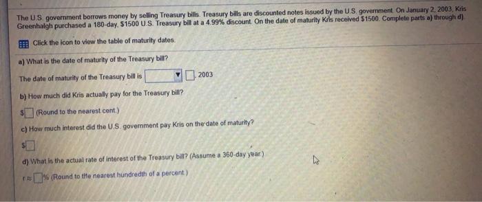 the date of maturity (The Effective Date is the date the note