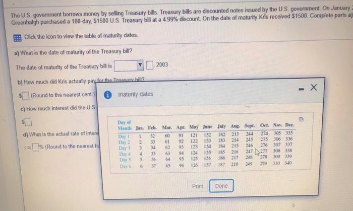 was written) Assume the year is not a leap year Effective Partial