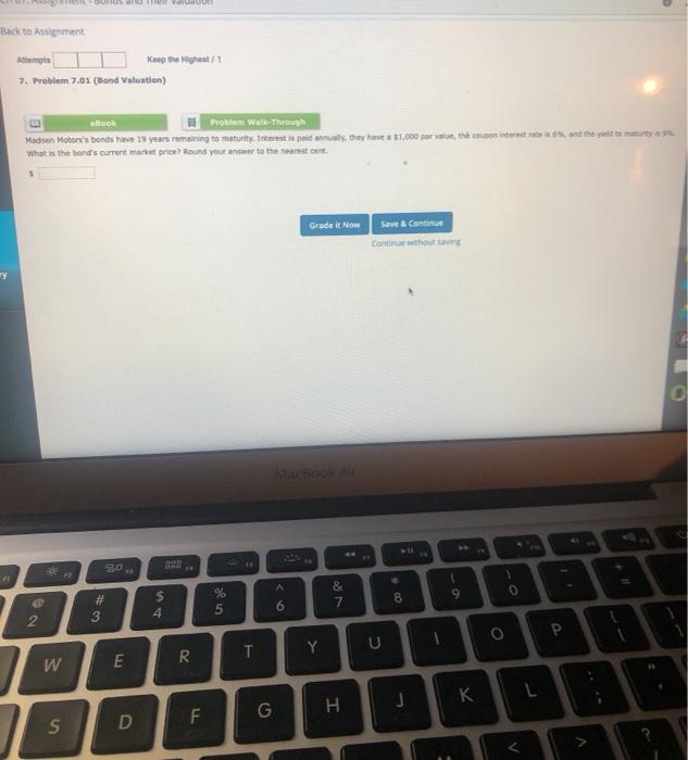  Back to Assignment Attempts Keep the Highest /2 3. Problem 7.02