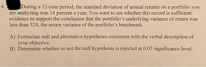  Please solve and show your work. Please include formula and how