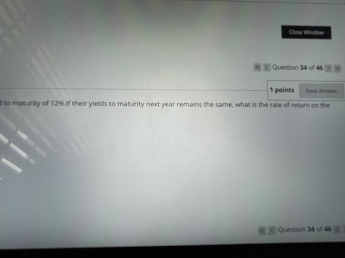 to maturity of 12% year maturities, and sell at a yield to