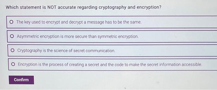 percent custody, responsibility, and control of assets. Users still have 100 percent