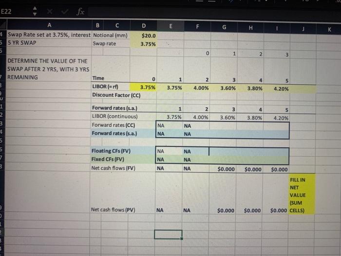 4 5 THIS IS THE LIBOR CURVE TO BE USE IN YOUR