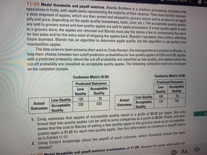 Account 17th Edition. Please give step by step instructions to answer all