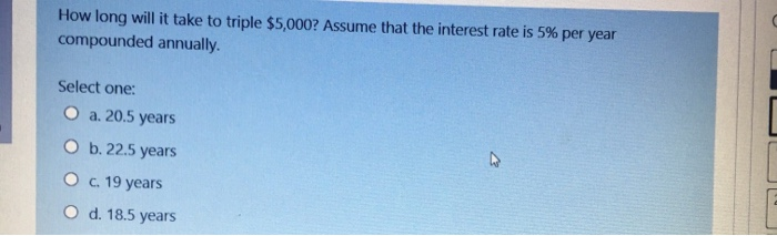 receive annual payments of $1000 at the end of each year for