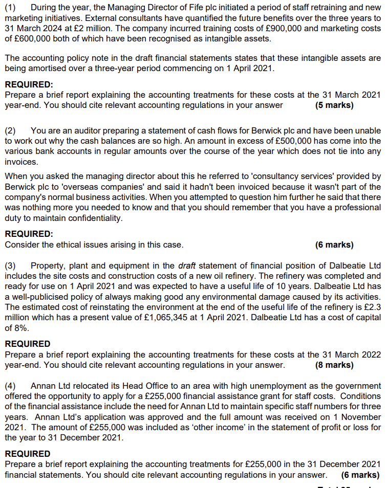 a like will be provided! (1) During the year, the Managing