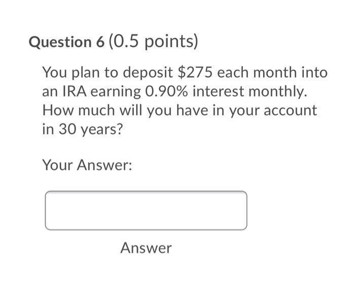 pls help i have to submit it pls Question 6 (0.5 points)