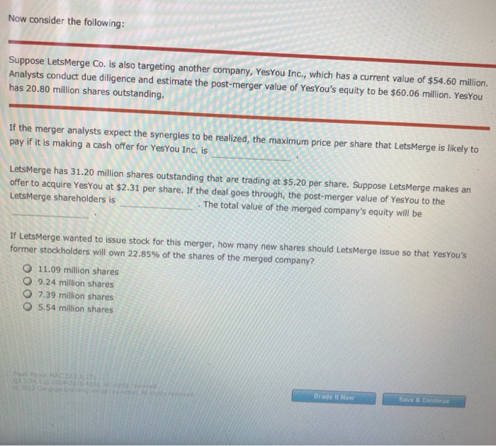 Aa Aa E In a merger analysis, the most important part of