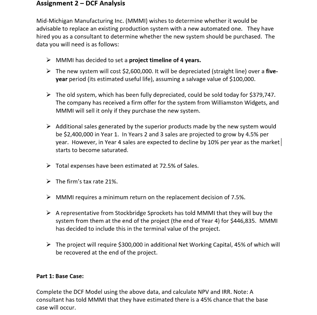 PLEASE ANSWER ON EXCEL AND SHOW FORMULAS USED! Please also use the