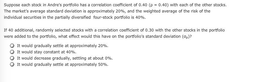 financial assets and securities is referred to as a portfolio. Most individuals