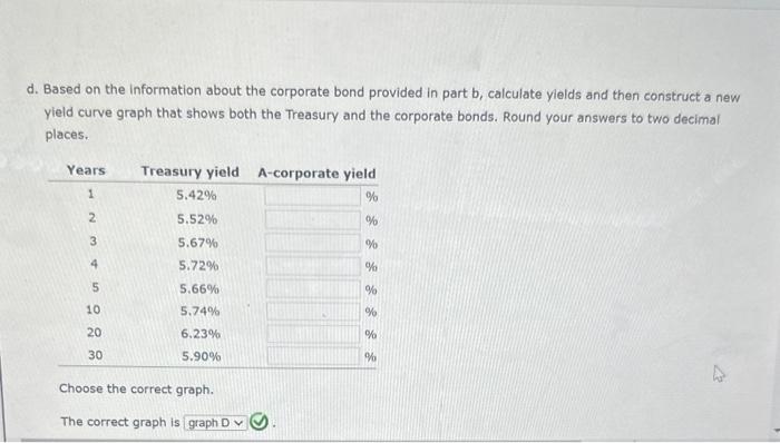 b. Suppose you are considering two possible investment opportunities: a 12-year Treasury
